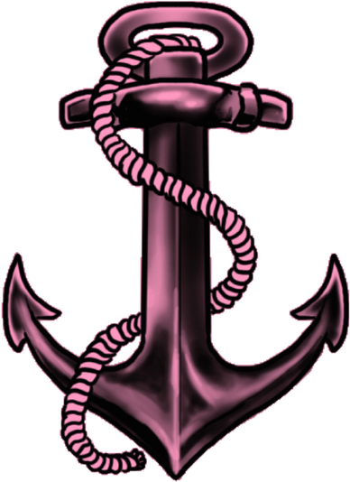 Anchor Tattoo Png Isolated Pic (black)