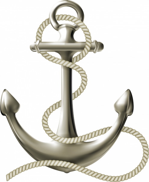 Anchor Tattoo Png Pic (olive, silver, black, gray, white)