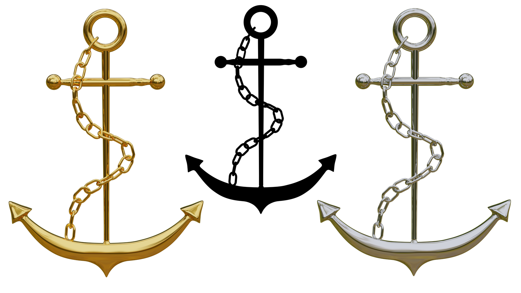 Anchor Transparent Isolated Images Png (black)