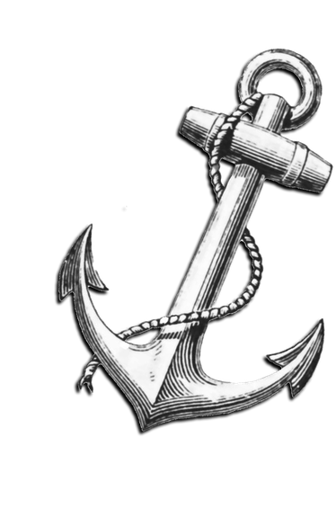 Anchor Transparent Png (white, black, gray)