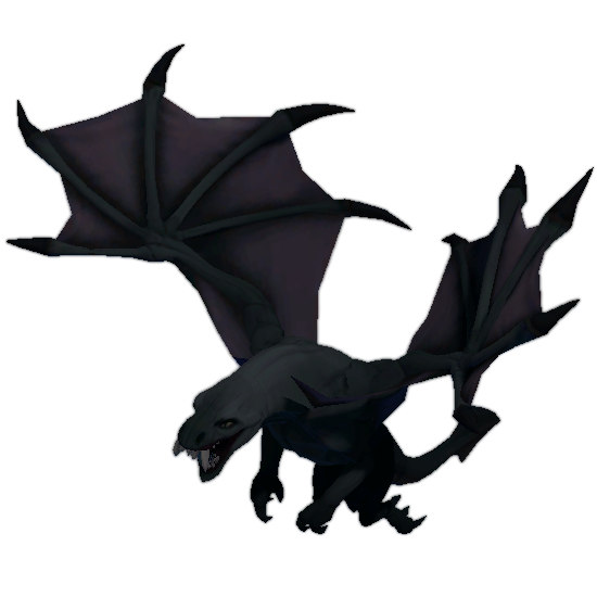 Ancient Black Dragon Png Isolated Pic (black, teal)