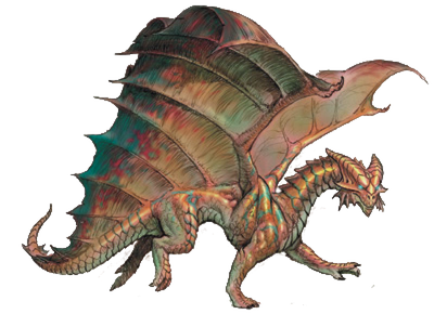 Ancient Copper Dragon Png Hd (black)