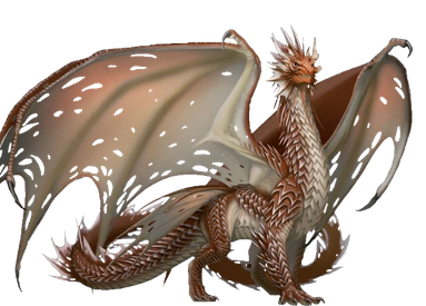 Ancient Copper Dragon Png (black)