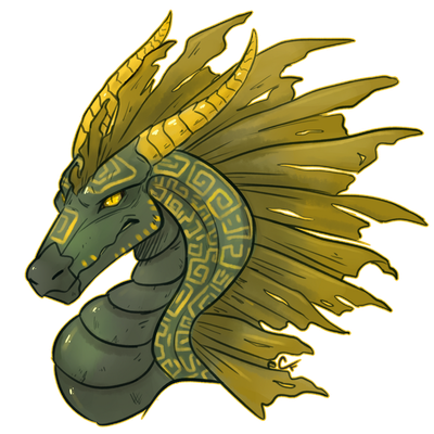 Ancient Green Dragon Png Image (black, gray, olive)