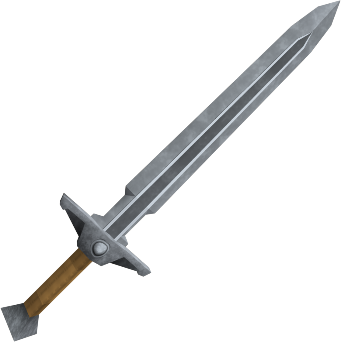 Ancient Medieval Knife Png File (gray, black)