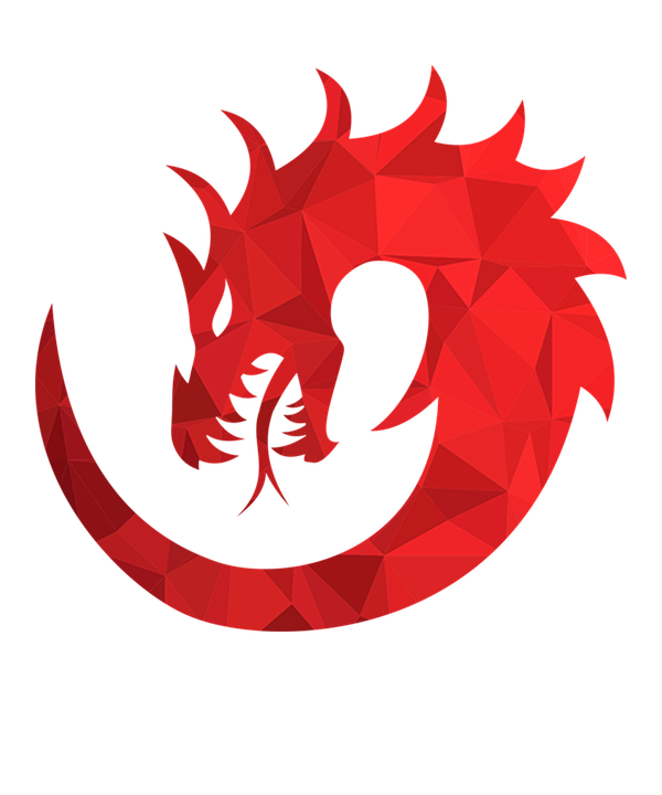 Ancient Red Dragon Png Photo (black, red)