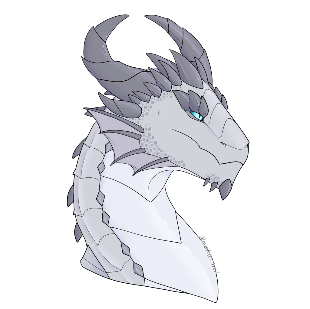 Ancient Silver Dragon Png Image (white, black, silver, lavender, gray)