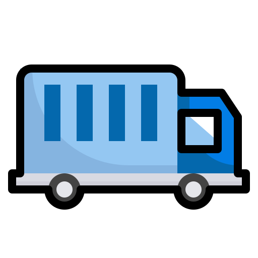 Andcargodeliveryshippingtransporttruck Free Transparent Png Icon Download (teal, silver, lavender, black)