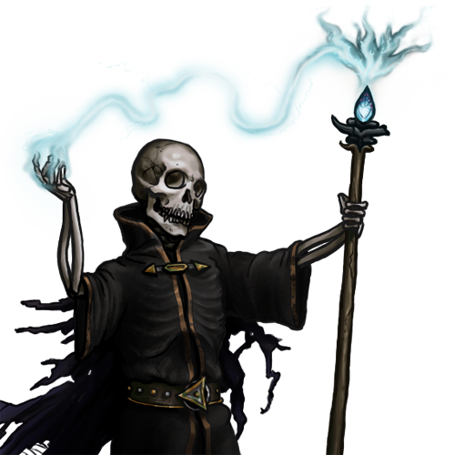 Undead Png Transparent Image (lavender, black, white, silver, mint)