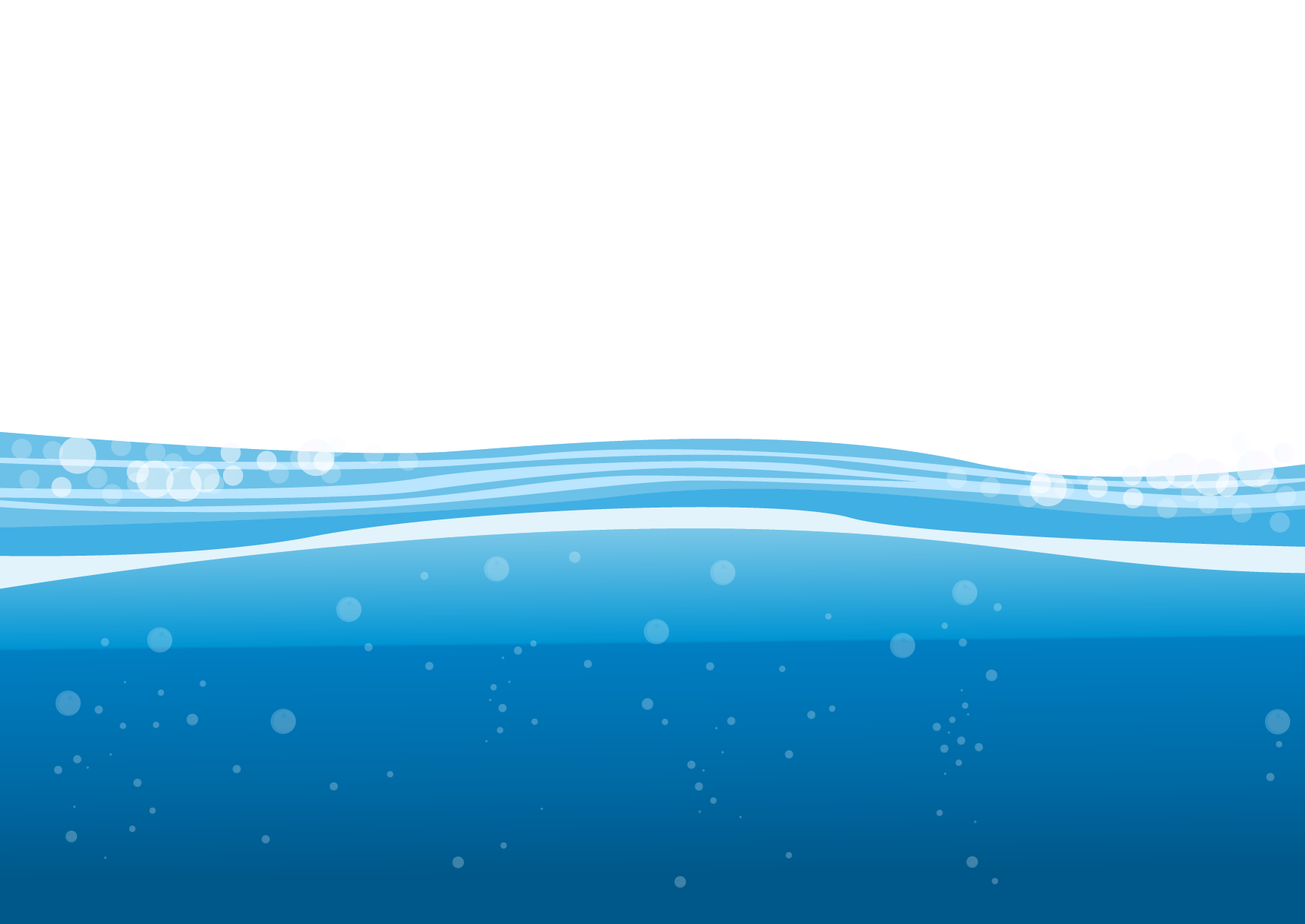 Underwater Png Clipart (teal, white)