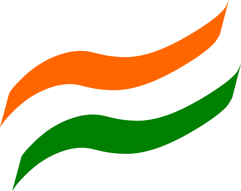 India Flag Png File (chocolate, black, green)