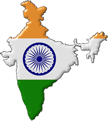 India Flag Png Pic (chocolate, black, green, lavender)