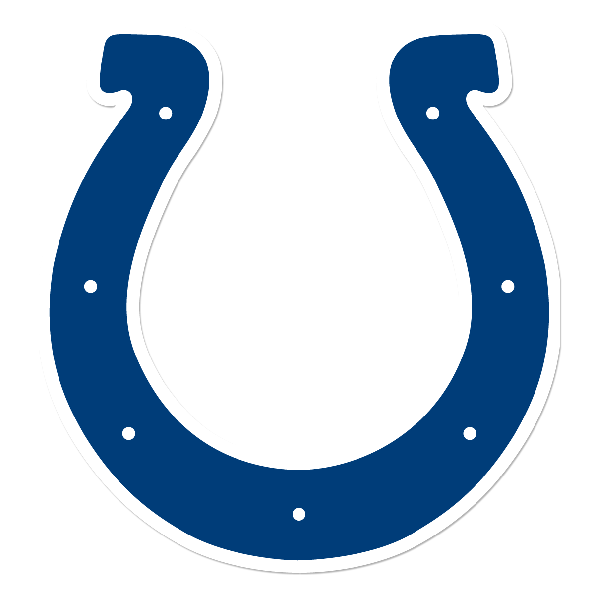 Indianapolis Colts Png Clipart (white, navy, black)