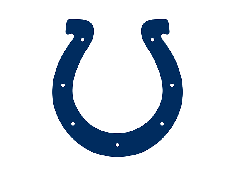 Indianapolis Colts Transparent Background (white, navy, black)