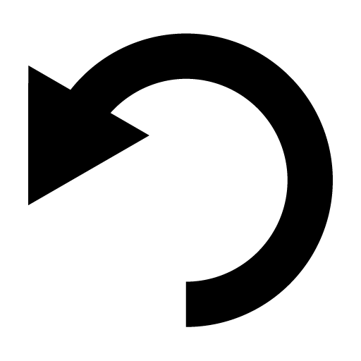 Undo Png Picture (black)