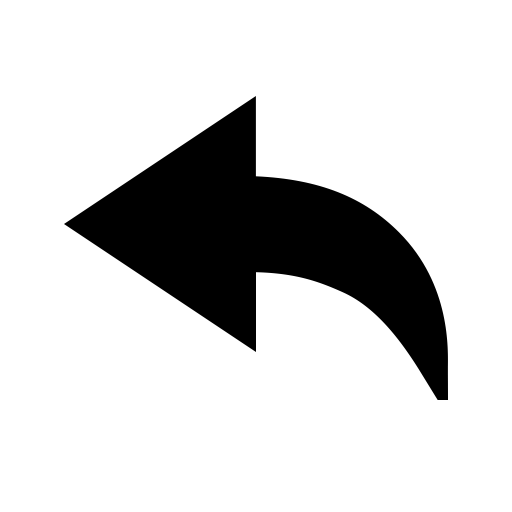 Undo Transparent Png (black)