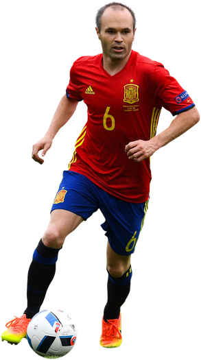 Andres Iniesta Png Hd (white, maroon, black)