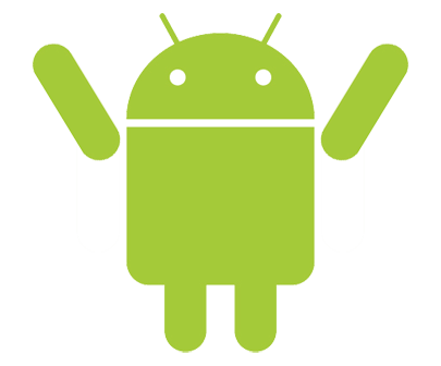 Android Logo Png (olive, white, mint, silver, beige)