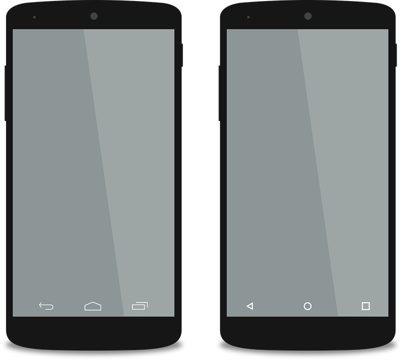 Android Phone Png Picture (black, silver, gray)