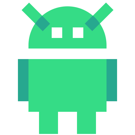 Android Logo Robot Free Png Icon Download (teal, black, white)