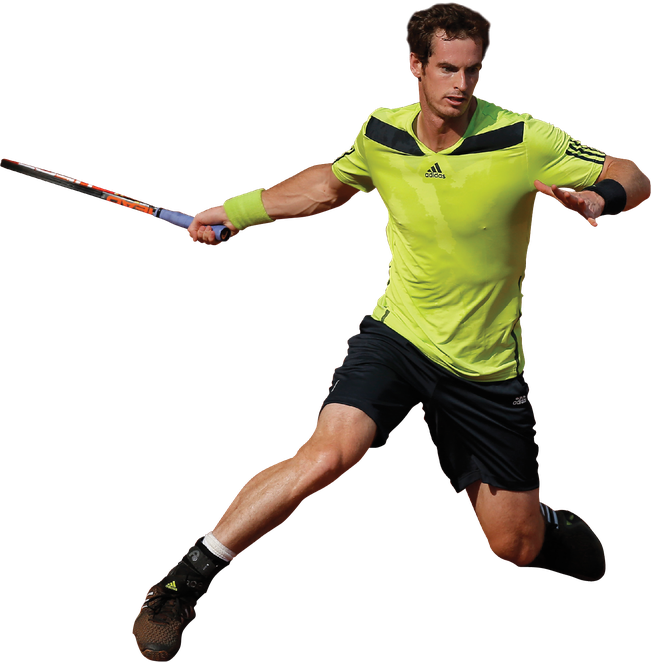 Andy Murray Png Hd (black)