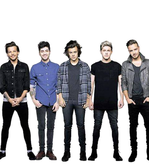 One Direction Png Photo (black)