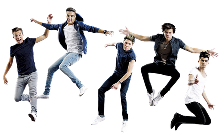 One Direction Png Pic (white, black)