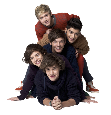 One Direction Png Transparent Image (black)