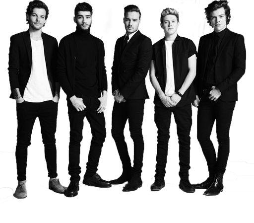 One Direction Png Transparent (black)