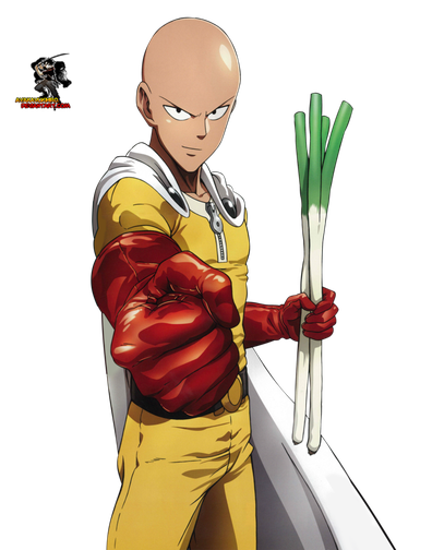 One Punch Man Saitama Png Clipart (salmon, black, white)