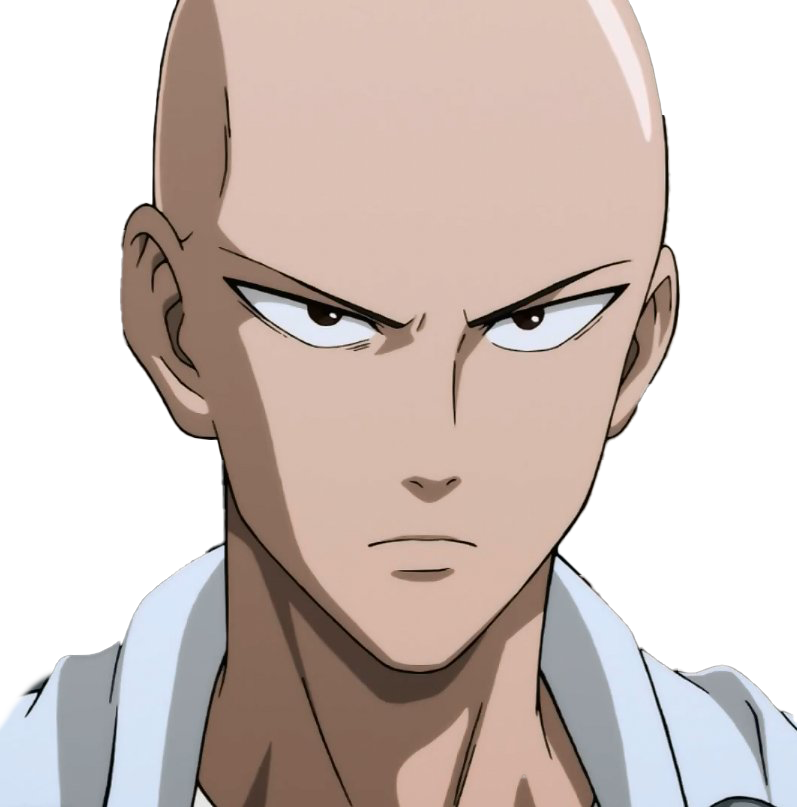 One Punch Man Saitama Png Hd (gray, silver, white)