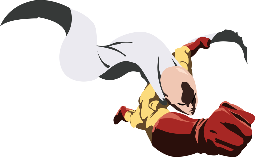 One Punch Man Saitama Png Transparent Image (maroon, pink, indigo, lavender, black)