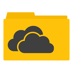 Onedrive Folder Free Png Icon Download (indigo, maroon, black, orange, gold)