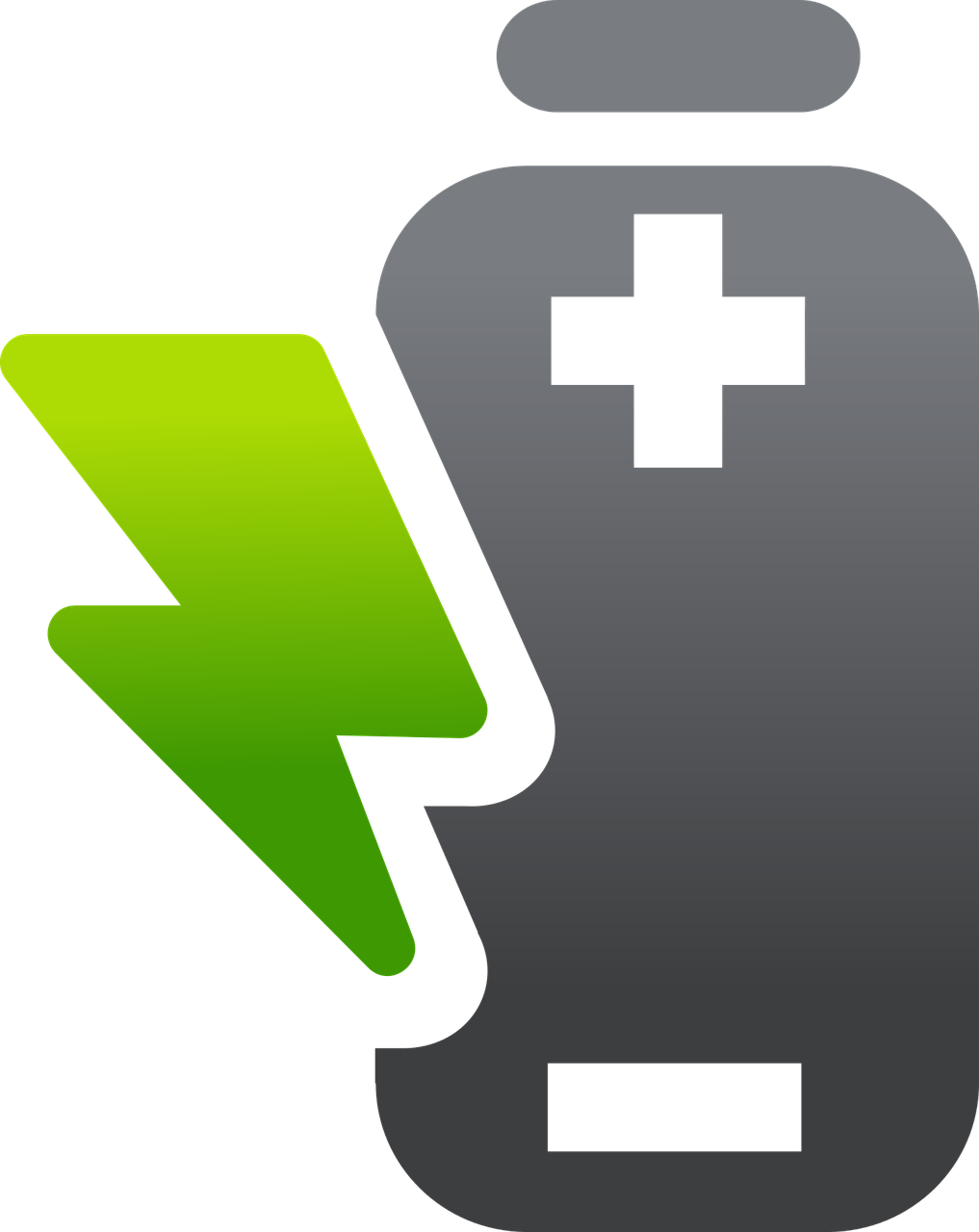 Energy Symbol Png Image (gray, gold, indigo, green, black)