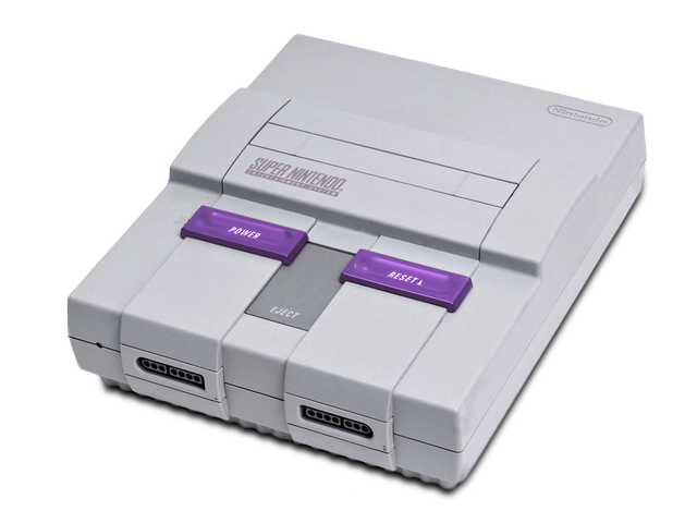 Snes Png File (black, silver)