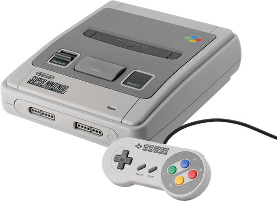 Snes Png Image (black, silver, gray)