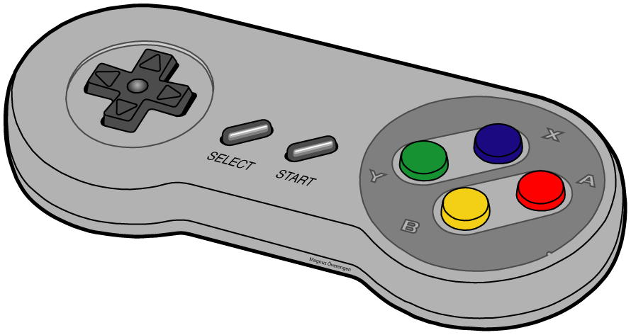 Snes Png Transparent (black, silver, white, gray)