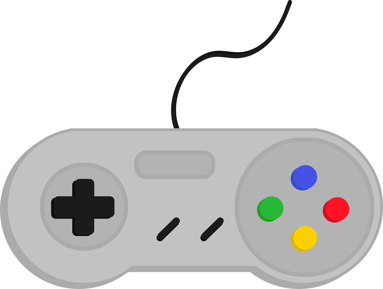 Snes Transparent Png (black, silver, gray)