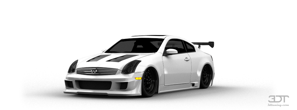 Infiniti G35 Coupe Png Clipart (white, black)