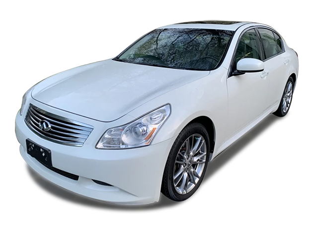 Infiniti G35 Png File (white, gray, black, silver)