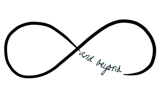 Infinity Png File (black, white, silver)