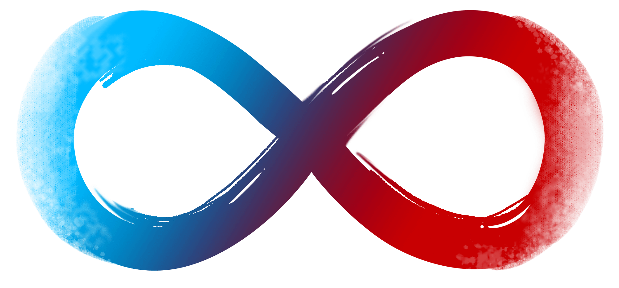 Infinity Symbol Png Picture (greenish blue, gray, red)