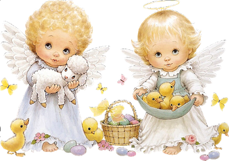 Angel Child Png Photos (beige, lavender, black)