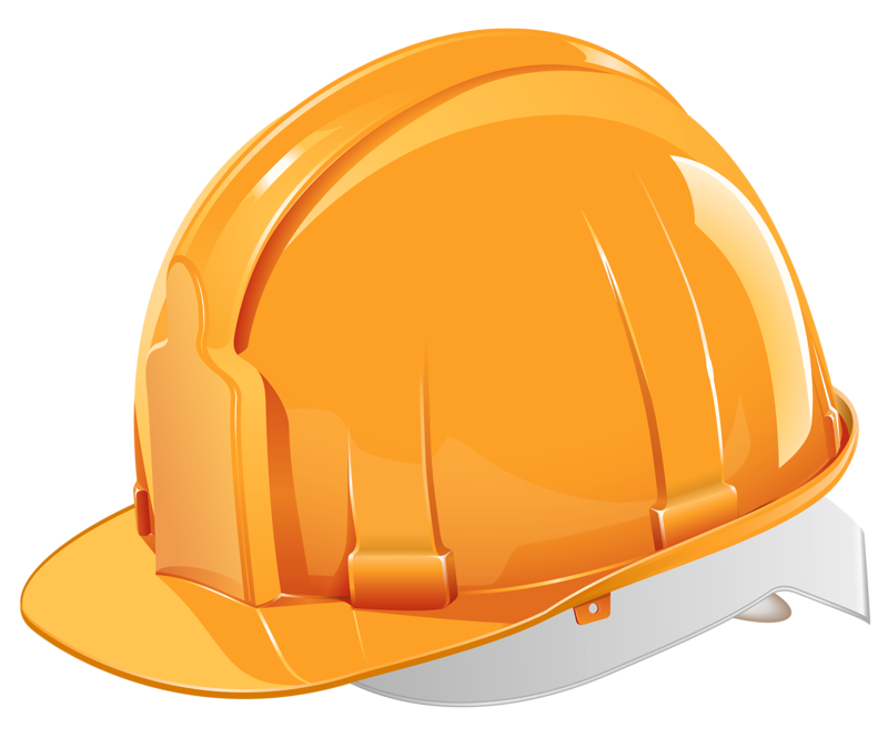 Engineer Helmet Png Photo (salmon, black, orange)