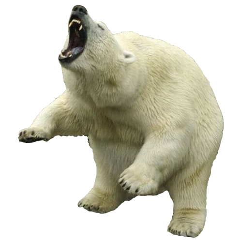 Angry Bear Png Isolated Photos (white, silver, gray)