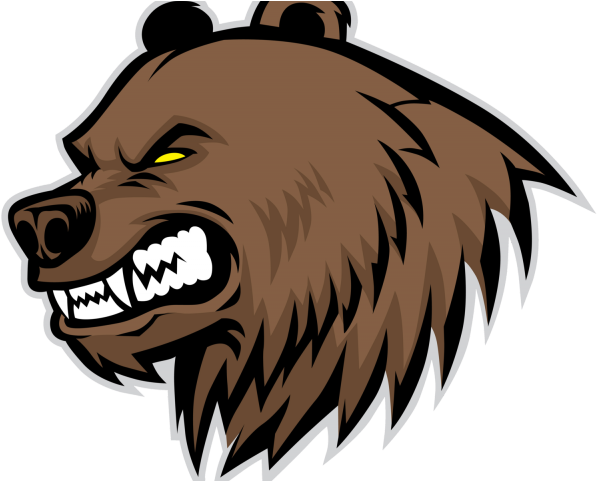 Angry Bear Png Photos (white, black, gray, olive)