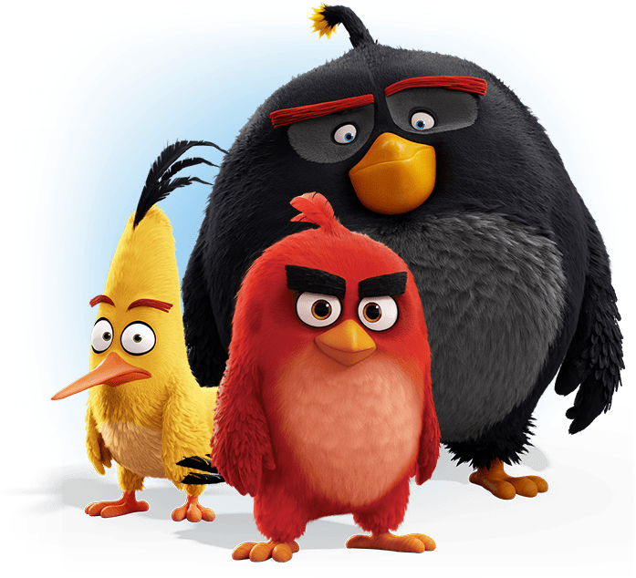 Angry Birds Game Png (black, gray, teal)