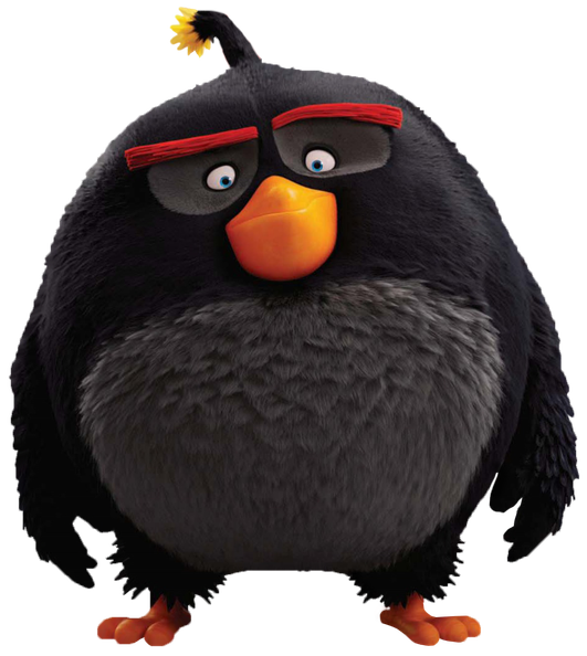 Angry Birds Png Transparent (black)