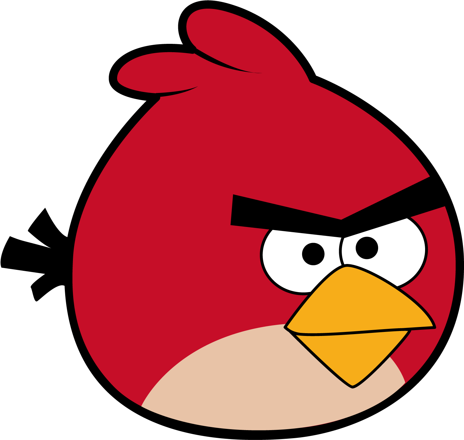 Angry Birds Png (white, black, pink, red, orange)