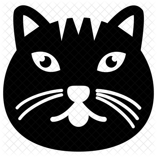 Angry Cat Png Free Download (black)